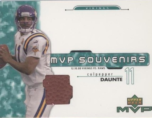2001 Upper Deck MVP Daunte Culpepper #DC