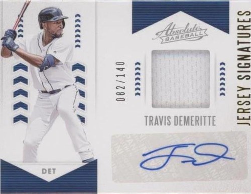 2020 Panini Absolute - Travis Demeritte #AJS-TD