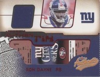 2002 Fleer Authentix Ron Dayne #JA-RD