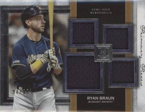 2020 Topps Museum Collection - Ryan Braun #SPQR-RB