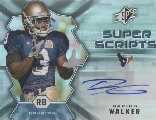 2007 SPx Darius Walker #SS-DW