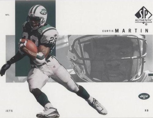 2001 SP Authentic Curtis Martin #64