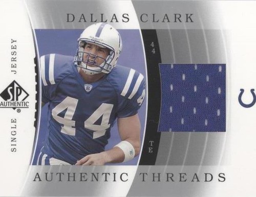 2003 SP Authentic Dallas Clark #JC-CL