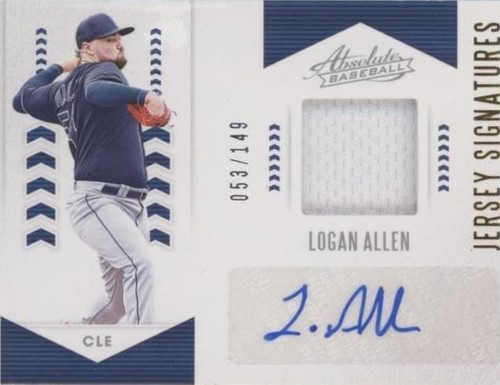 2020 Panini Absolute - Logan Allen #AJS-LA