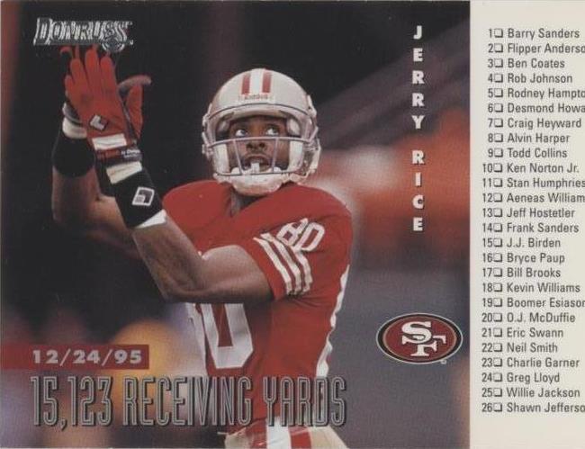 Donruss Jerry Rice #238 1996