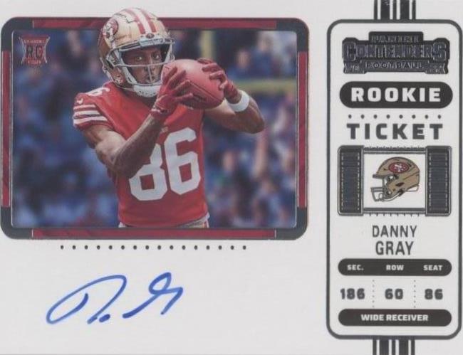 2022 Panini Contenders Danny Gray #112