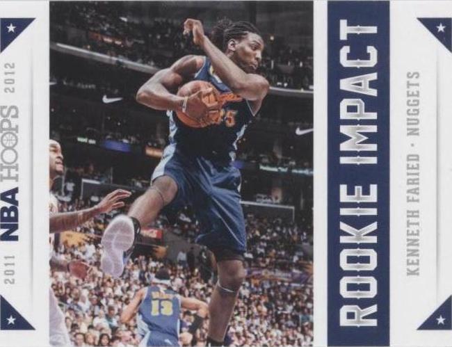 2012-13 NBA обручи - Kenneth Faried #7