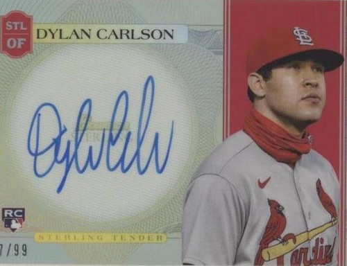 2021 Bowman Sterling - Dylan Carlson #STA-DC