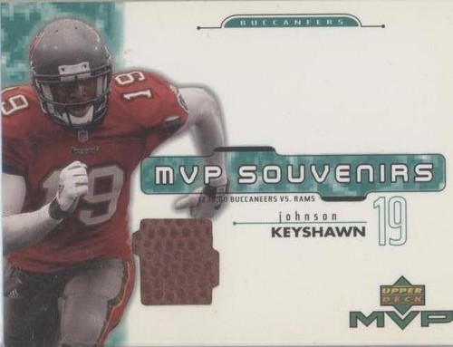 2001 Upper Deck MVP Keyshawn Johnson #KJ