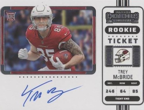 2022 Panini Contenders Trey McBride #136