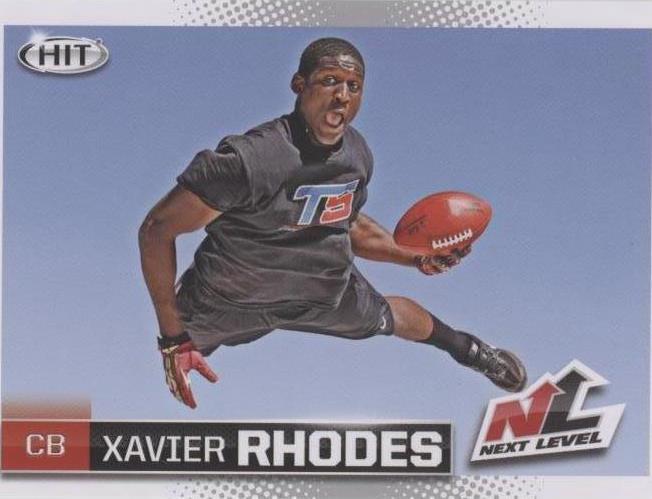 2013 SAGE Hit Xavier Rhodes #81