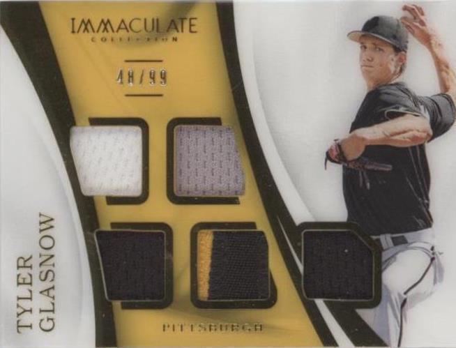 2017 Panini Immaculate Collection - Tyler Glasnow #IM-TG