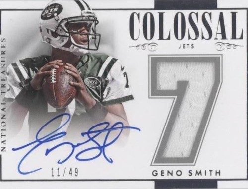 2014 Panini National Treasures Geno Smith #CJS-GS