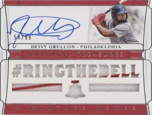 2020 Panini National Treasures - Deivy Grullon #SNA-DG