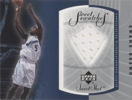 2002-03 Upper Deck Sweet Shot - Kwame Brown #KW-S
