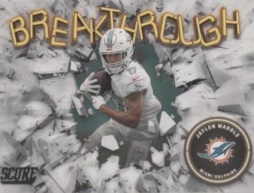 2022 Score Jaylen Waddle #B11