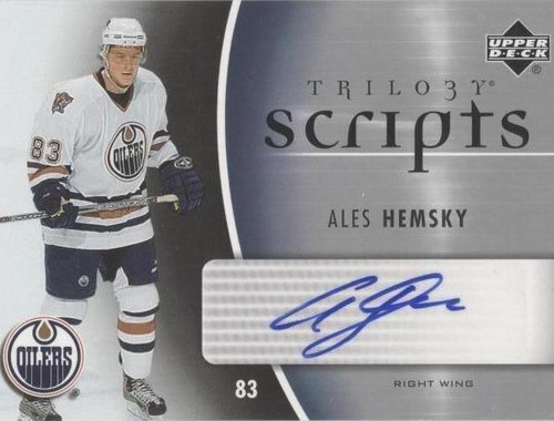 2006-07 Upper Deck Trilogy - Ales Hemsky #TS-AH