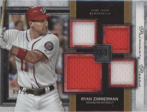 2020 Topps Museum Collection - Ryan Zimmerman #SPQR-RZ