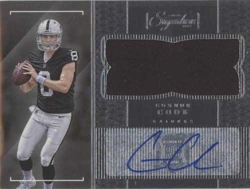 2016 Panini Donruss Signature Series Connor Cook #281
