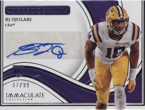 2023 Panini Immaculate Collection Collegiate BJ Ojulari #II-BJ