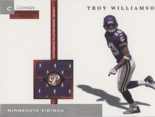 2005 Topps Pristine Troy Williamson #PPC-TW