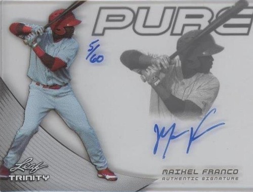 2013 Leaf Trinity - Maikel Franco #P-MF1
