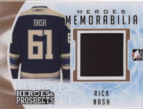 2016-17 Leaf In the Game Heroes & Prospects - Rick Nash #HM-40