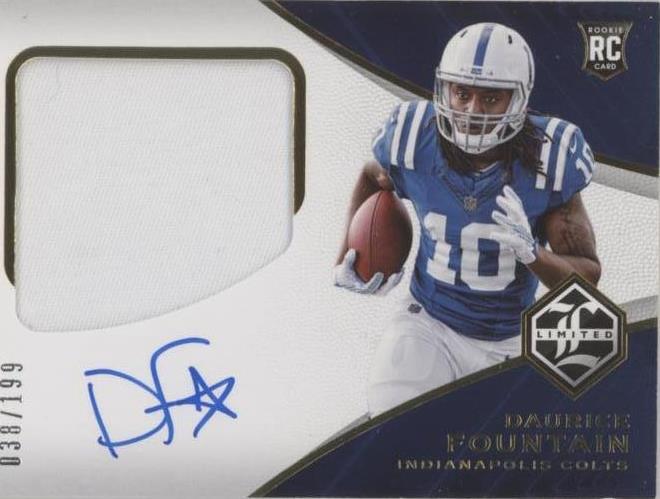 2018 Panini Limited Daurice Fountain #164