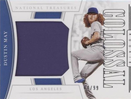 2020 Panini National Treasures - Dustin May #RCM-DM