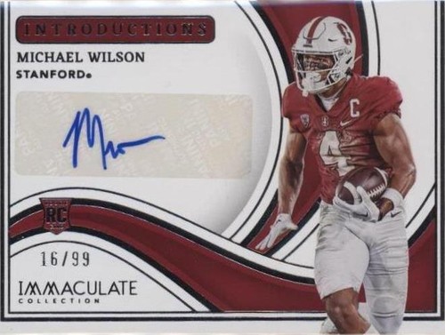 2023 Panini Immaculate Collection Collegiate Michael Wilson #II-MW