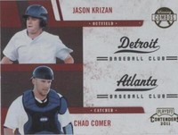 2011 Playoff Contenders - Chad Comer Jason Krizan #7