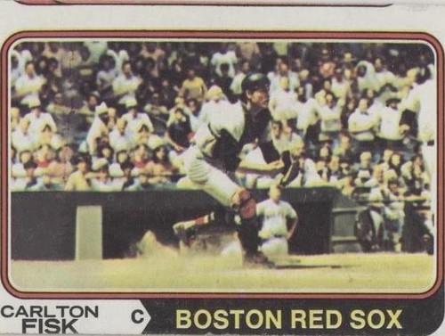 1974 Topps - Carlton Fisk #105