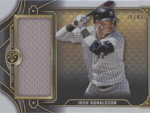 2022 Topps Triple Threads - Josh Donaldson #SJR2-JDO1