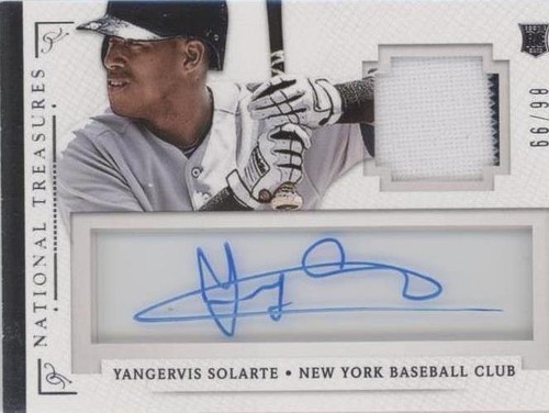 2014 Panini National Treasures - Yangervis Solarte #98