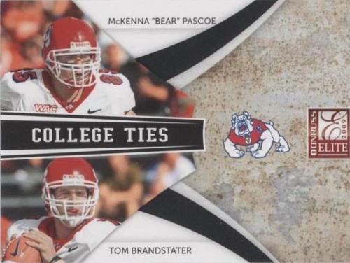 2009 Donruss Elite Bear Pascoe Tom Brandstater #4