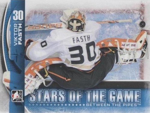2013-14 In the Game Between the Pipes - Viktor Fasth #19