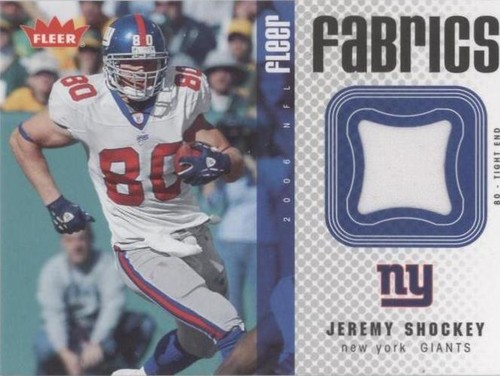 2006 Fleer Jeremy Shockey #FF-JS