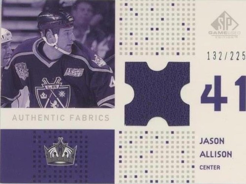 2002-03 SP Game Used - Jason Allison #AF-JA