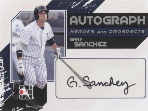 2011 In the Game Heroes and Prospects - Gary Sanchez #A-GSA