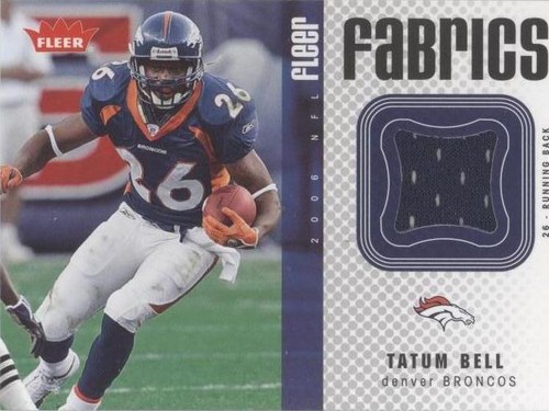 2006 Fleer Tatum Bell #FF-TA