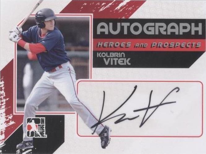 2011 In the Game Heroes and Prospects - Kolbrin Vitek #A-KV