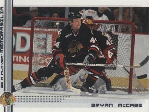 2000-01 In the Game Be A Player Memorabilia - Bryan McCabe #14
