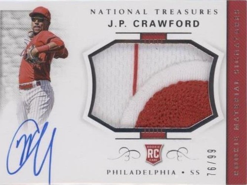 2018 Panini National Treasures - J.P. Crawford #35