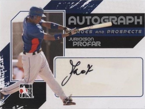 2011 In the Game Heroes and Prospects - Jurickson Profar #A-JPR