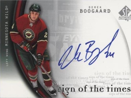 2005-06 SP Authentic - Derek Boogaard #BO