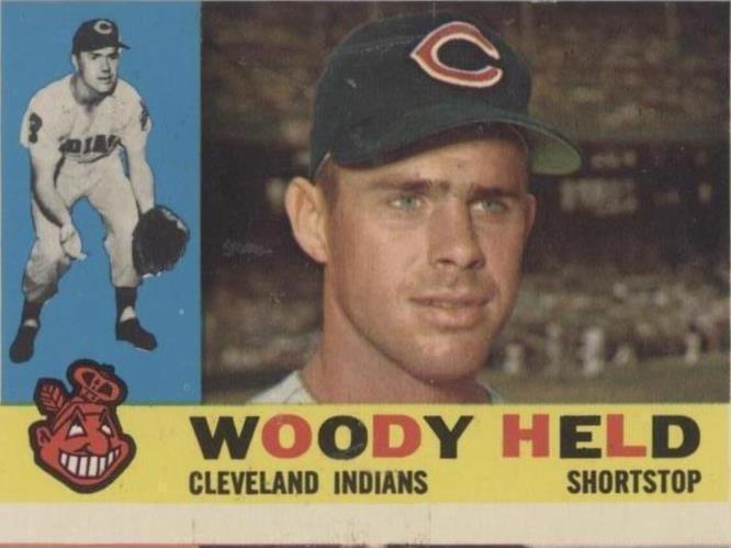 1960 Topps - Woodie Held #178