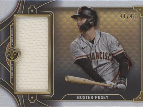 2022 Topps Triple Threads - Buster Posey #SJR2-BP2