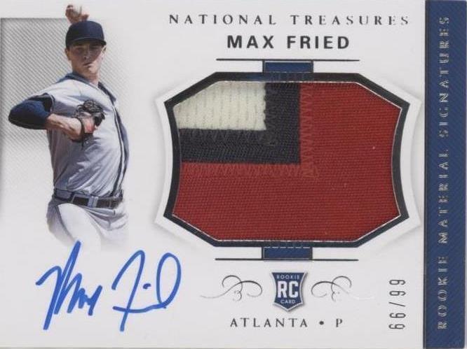 Panini National Treasures 2018 - Max Fried #3