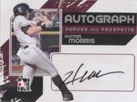 2011 In the Game Heroes and Prospects - Hunter Morris #A-HM