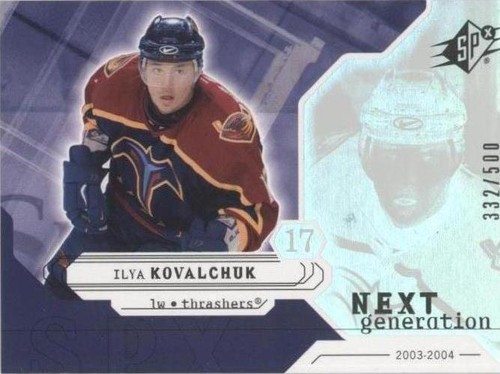 2003-04 SPx - Ilya Kovalchuk #173
